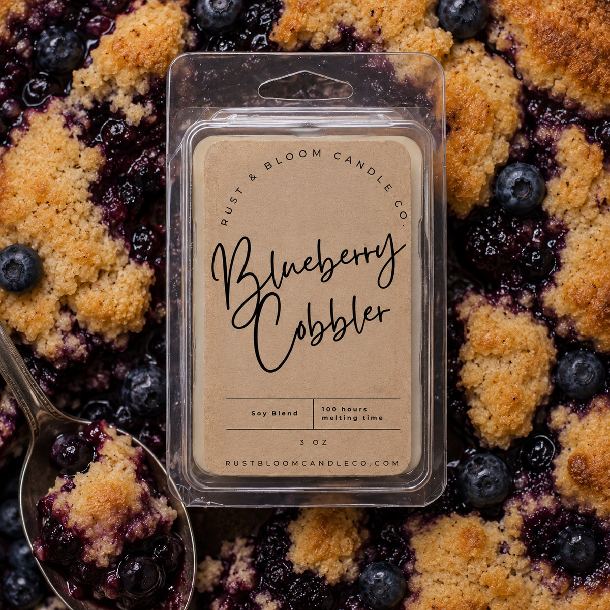 Blueberry Cobbler Wax Bar 3 Oz