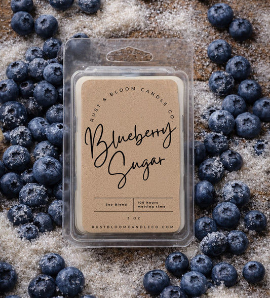 Blueberry Sugar Wax Bar 3 oz