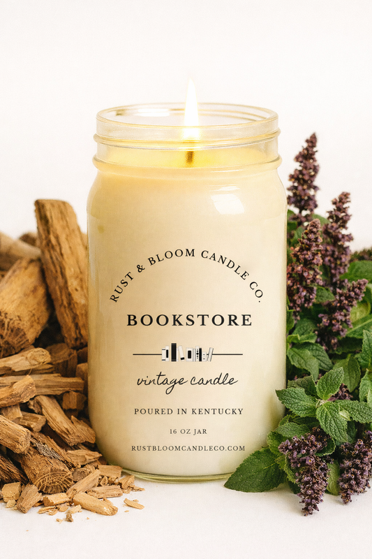 Bookstore 16 Oz Soy Candle