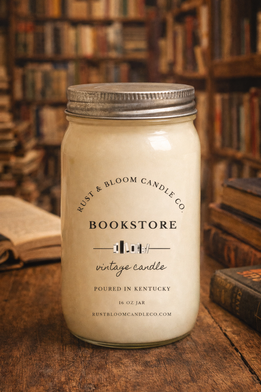 Bookstore 16 Oz Soy Candle