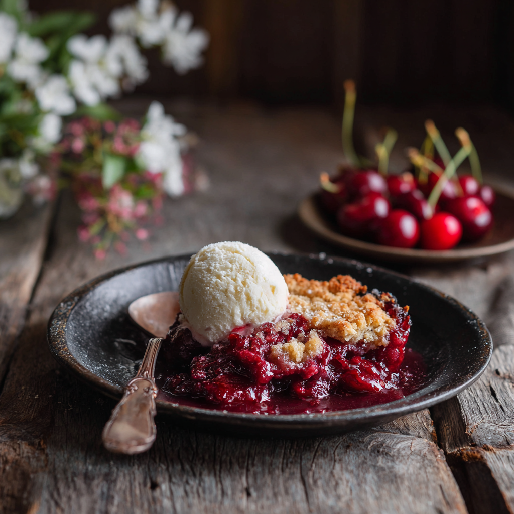 Cherry Cobbler 16 Oz Soy Candle