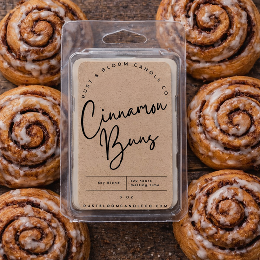 Cinnamon Buns Wax Bar 3 Oz