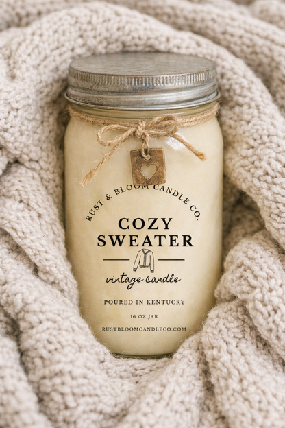 Cozy Sweater 16 Oz Candle