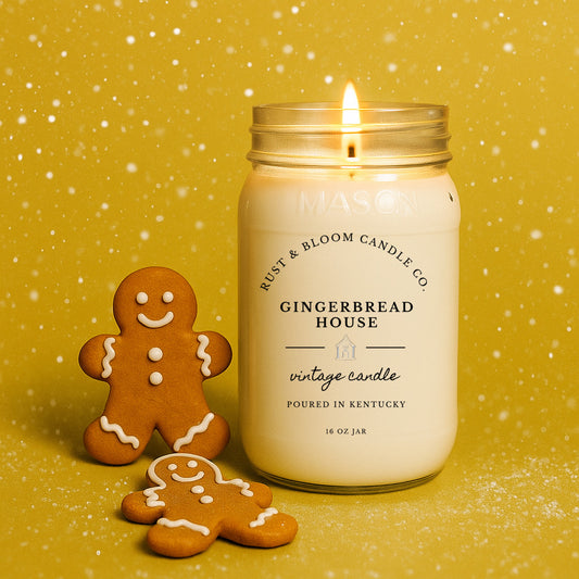 Gingerbread House 16 oz Soy Candle