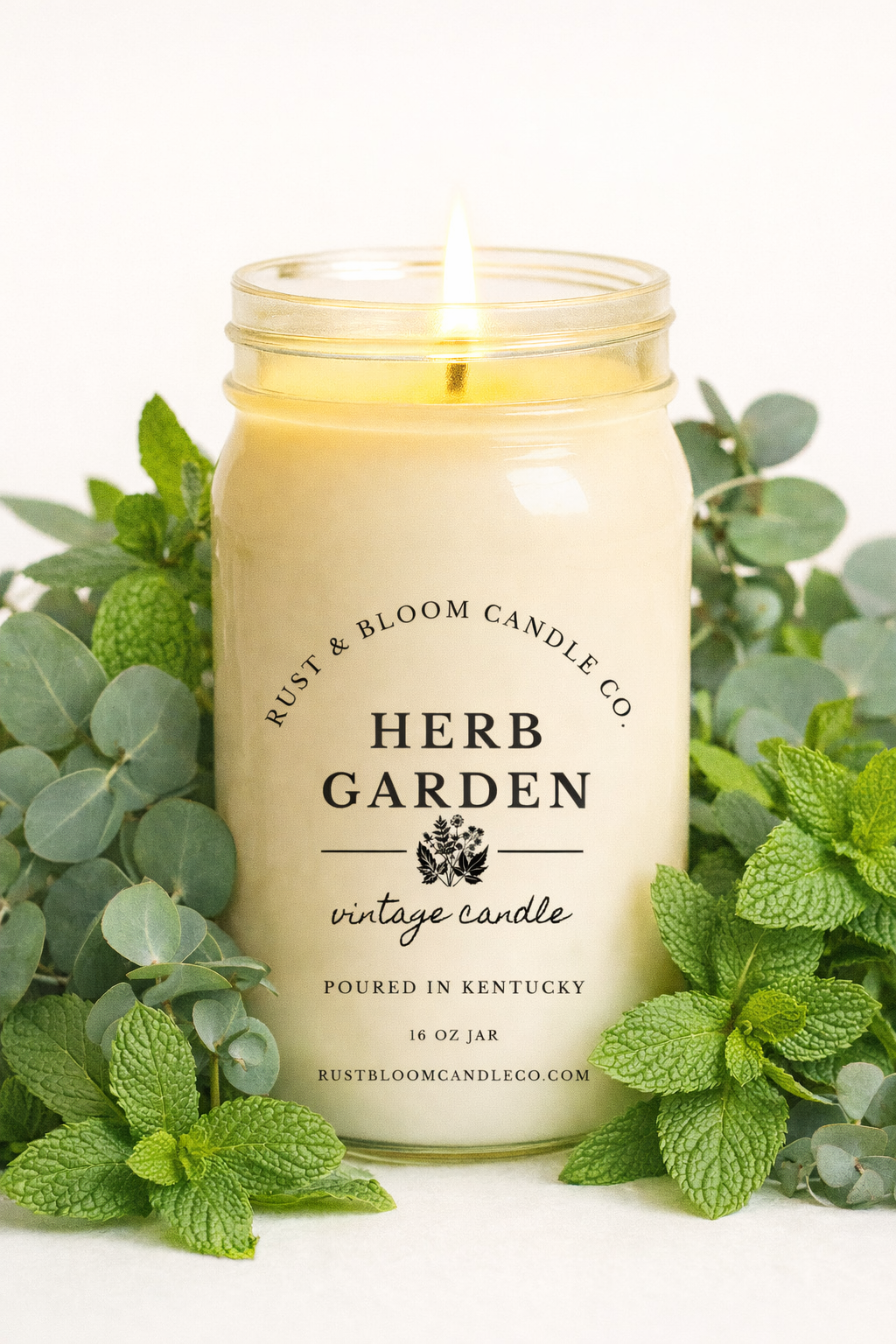 Herb Garden 16 Oz Soy Candle