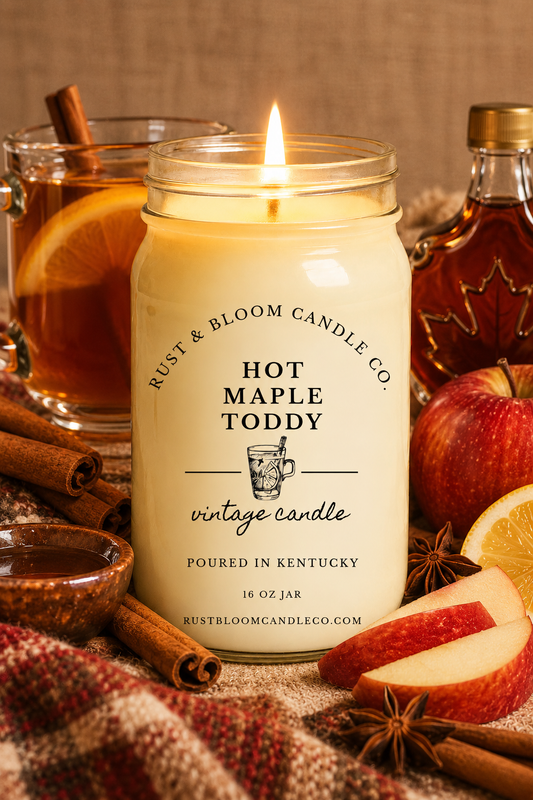 Hot Maple Toddy 16 Oz Soy Candle
