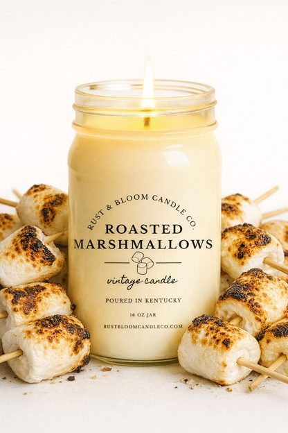 Roasted Marshmallows 16 Oz Soy Candle