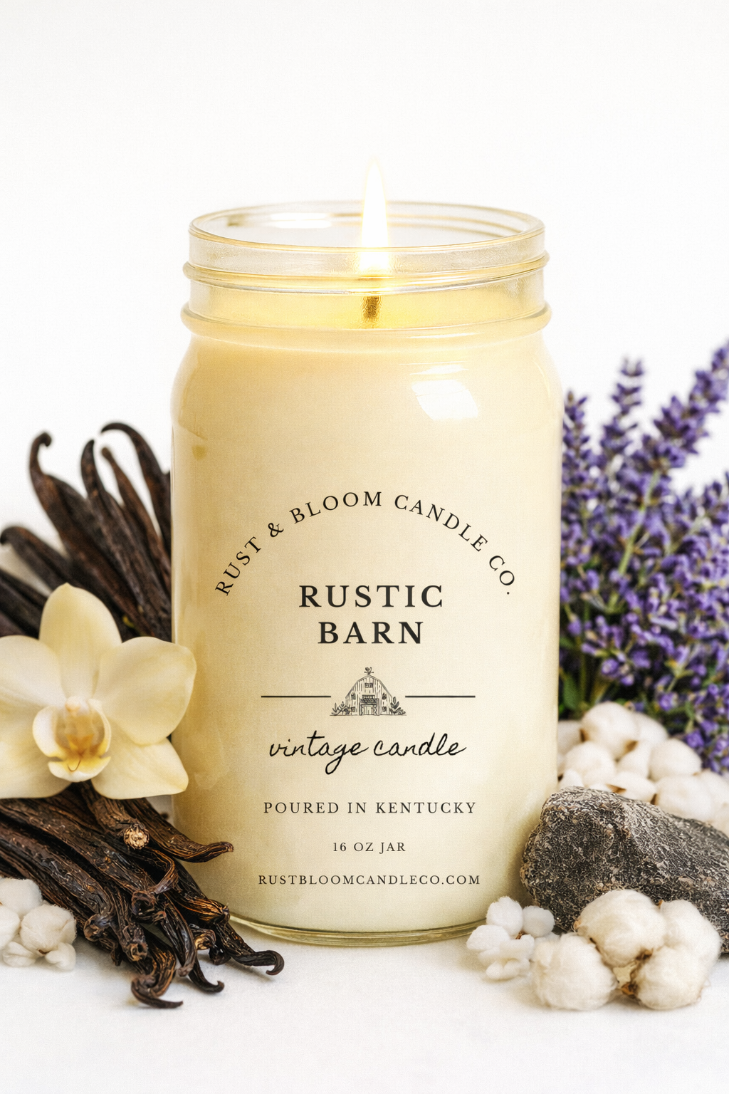 Rustic Barn 16 Oz Soy Candle
