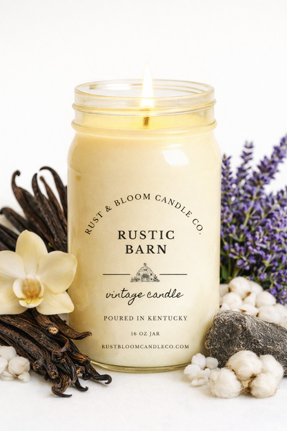 Rustic Barn 16 Oz Soy Candle