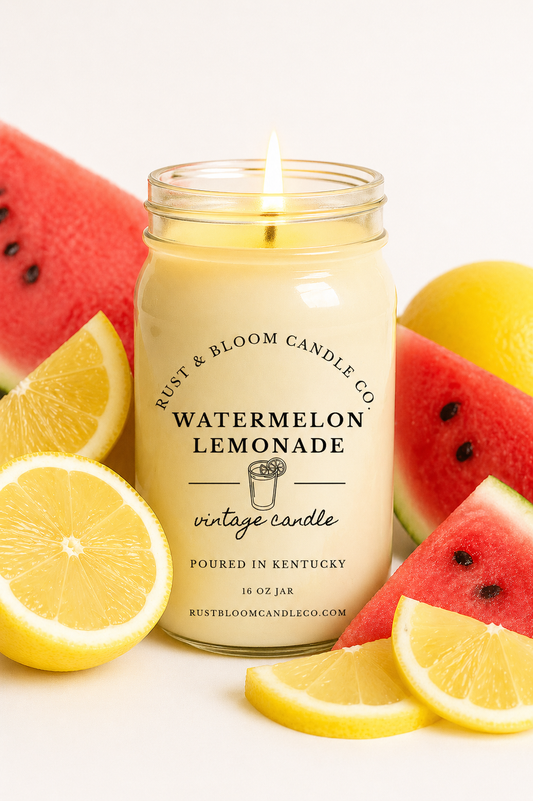 Watermelon Lemonade 16 Oz Soy Candle