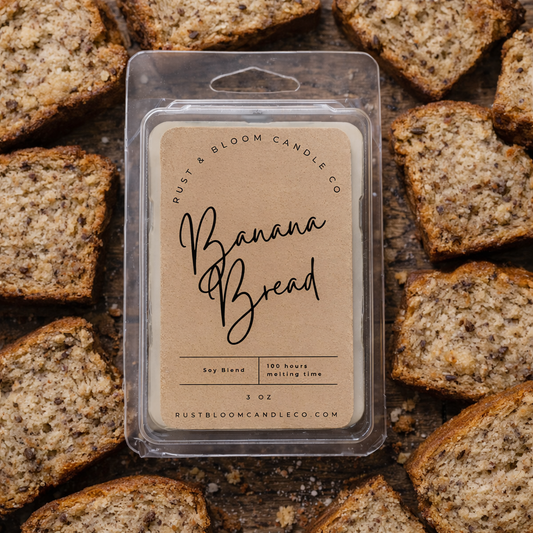 Banana Bread Wax Bar 3 Oz